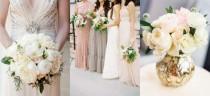 wedding photo - Inspiration Board: Metallic & Blush