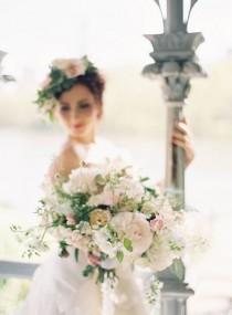 wedding photo - Elegant Ivory Bouquet