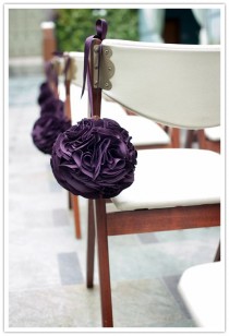 wedding photo - DIY Fabric Poms - Once Wed