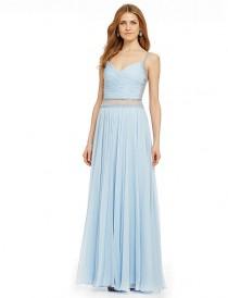 wedding photo - Mignon Pearl Embellished Chiffon Gown