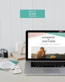 wedding photo - Wedding Websites with Minted + Enter to win up to $500! 