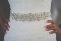 wedding photo - beautiful bridal sash,bridal belt