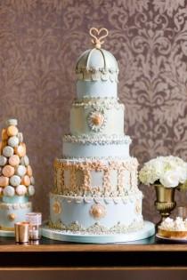 wedding photo - The 13 Most Glamorous Wedding Cakes You've Ever Seen