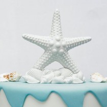 wedding photo - Starfish Cake Topper