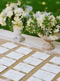 wedding photo - Escort Cards And Escort Tables