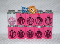 wedding photo - Bachelorette Koozies, Cute Ring Koozies, Perfect to Celebrate an Engagement - Custom Made to Order, Perfect for your Bachelorette Party!