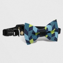 wedding photo - Geometric Cat Bow Tie Collar