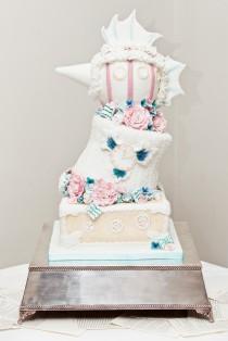 wedding photo - 22 of Offbeat Bride's most pinned wedding cakes