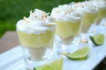 wedding photo - Coconut Lime Dessert Shots  