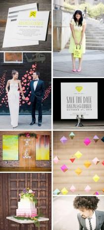 wedding photo - Bright & Colourful Wedding