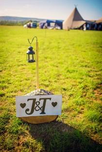 wedding photo - Tipis & Camping Rustic Post-Wedding Free Flowing Celebration Party...