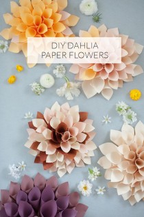 wedding photo - DIY Paper Flowers 