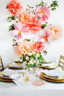 wedding photo - How To Style A Bridal Shower With A Floral Focus