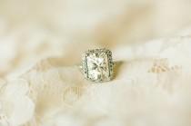wedding photo - Fall In Love With Moissanite   An Engagement Ring Giveaway 
