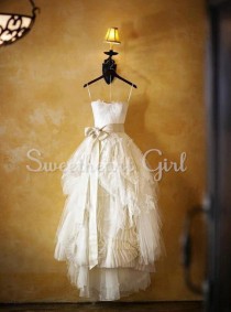 wedding photo -  Amazing Strapless Wedding Dress, wedding party dress from Sweetheart Girl