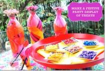 wedding photo - Soda Pop Art: How To Recycle Bottles Into Party Decorations!