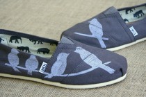 wedding photo - Birds on a Wire TOMS shoes