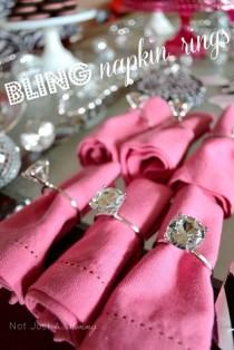 wedding photo - Real Party/Tuesday Tip - Bling Baby Shower Table   Oriental Trading Company Review