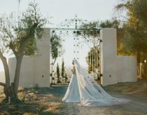 wedding photo - Bridal Veil, Beaded Wedding Veil, Cathedral Veil, Bridal Veil, Mantilla Veil, Mauve Veil, Royal Cathedral Veil, Tulle Veil, Statement Veil