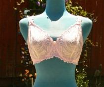 wedding photo - pink  sheer bra size 38d