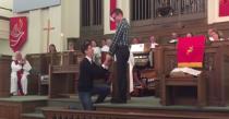 wedding photo - Man Proposes To Boyfriend At Church, Church Responds Perfectly