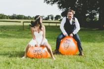 wedding photo - Relaxed Fun & Rustic Countryside Barn Wedding - Whimsical...
