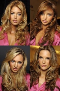 wedding photo - Get The Look: Glossy, Bouncy Victoria Secret Waves