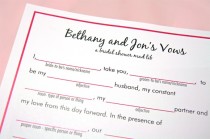 wedding photo - Detroit Michigan Wedding Planner Blog: Are You Mad For Mad Libs?