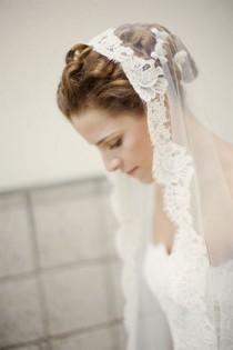 wedding photo - Mantilla Veils