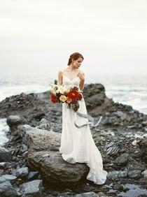 wedding photo - Coastal Bride Wedding Editorial 