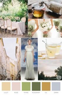 wedding photo - Herbes de Provence Wedding Inspiration 