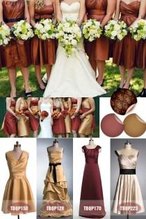 wedding photo - Bridesmaid Dresses Fall 2013 – Amazing Color Inspiration