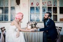 wedding photo - Alternative Wedding In Paris Inspiration 