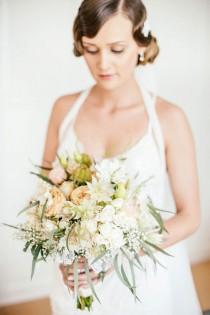 wedding photo - YolanCris And Marcel Waves For A Glamorous Golden Age Of Jazz Inspired Wedding