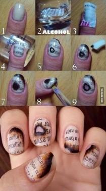 wedding photo -  Supremely Cool Nail Art - Do It In Minutes!