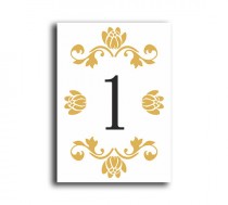 wedding photo -  Table Numbers Wedding Table Numbers Printable Table Cards Download Elegant Table Numbers Gold Table Numbers Digital (Set 1-20)