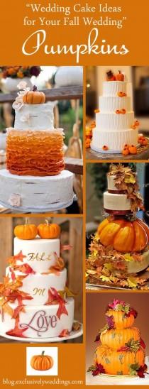 wedding photo - Wedding Cake Ideas For Your Fall Wedding