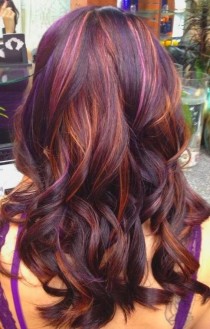 wedding photo - Red Violet Hair Color ! OMG - Inspiring Ideas