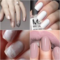 wedding photo - Trendy Neutral Wedding Nails To Try