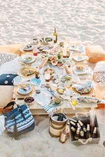 wedding photo - Celebrate Summer With This Incredible Beach Party