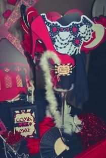 wedding photo - Moulin Rouge Bachelorette Party Ideas