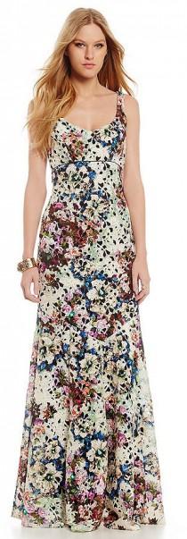 wedding photo - Nicole Miller Collection Venice Floral-Printed Lace Fit-and-Flare Gown