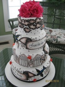 wedding photo - 21 Wedding Cakes For The Not-so-traditional Bride-these Are Awesome - News2U