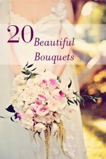 wedding photo - 20 Beautiful Bouquets  