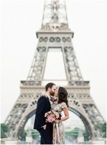 wedding photo - Glamorous Paris Anniversary Session