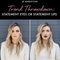 wedding photo - Trend Throwdown: Statement Eyes OR Statement Lips