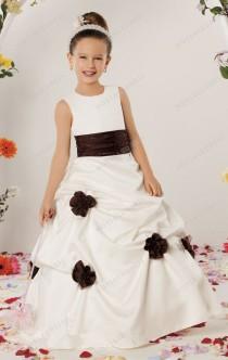 wedding photo -  Pickup Satin Gown By Jordan Sweet Beginnings Collection L310