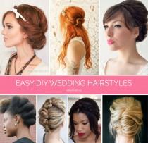 wedding photo - Braids, twists, and buns: 20 easy DIY wedding hairstyles