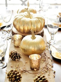 wedding photo - Beautiful Thanksgiving Centerpiece Ideas For Your Table Display