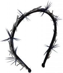wedding photo - Gigi Burris Barbed Wire Velvet Headband